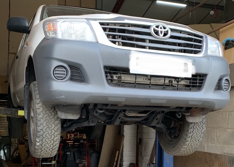 Toyota Hilux MK7 Basic Utility Rustproofing Buzzweld Coatings